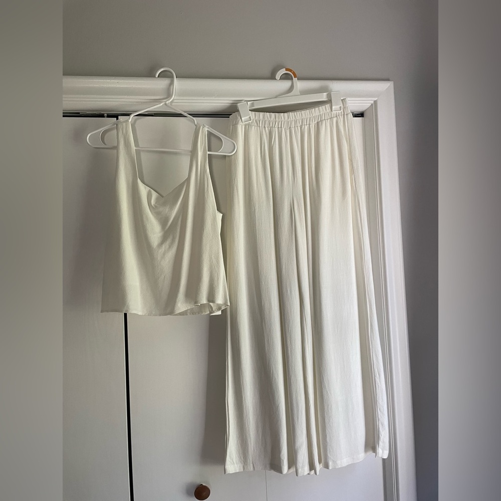 White Two-Piece Set